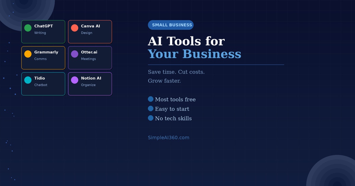 AI Tools for Small Business Owners: A Beginner’s Guide