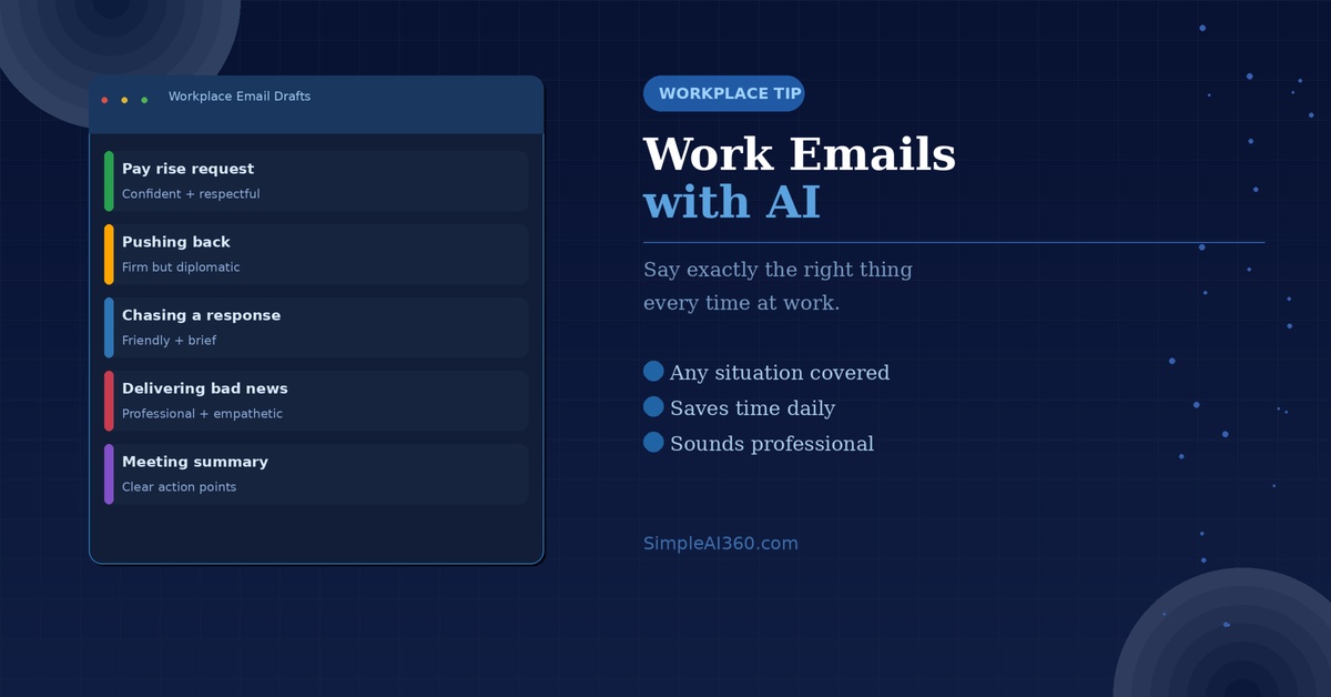 How to Use AI to Write Better Emails at Work